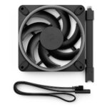 Fractal Design Momentum 12 RGB 12cm Case Fan with PWM, Fluid Dynamic Bearing, 62.44 CFM, Black