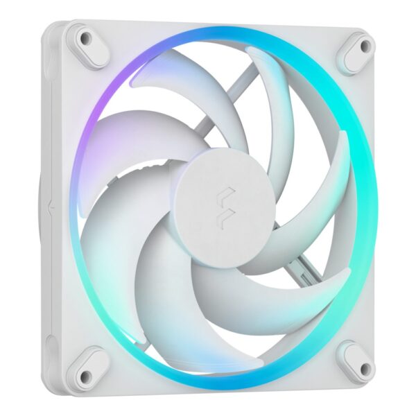 Fractal Design Momentum 14 RGB White 14cm PWM Fan, 350-1800 RPM, 74.39 CFM, 28 dB, FDB