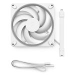 Fractal Design Momentum 14 RGB White 14cm PWM Fan, 350-1800 RPM, 74.39 CFM, 28 dB, FDB