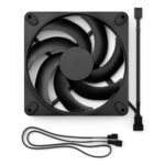 Fractal Design Momentum 140mm Fan - PWM, Fluid Dynamic Bearing, Black