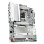 Gigabyte Z890 Aero G ATX Motherboard, LGA 1851, Intel Z890, DDR5, Wi-Fi 7, White