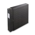 Hama 00007546 4 D-Ring Binder with 7cm Spine, Black/Grey