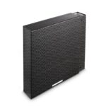Hama 00007546 4 D-Ring Binder with 7cm Spine, Black/Grey
