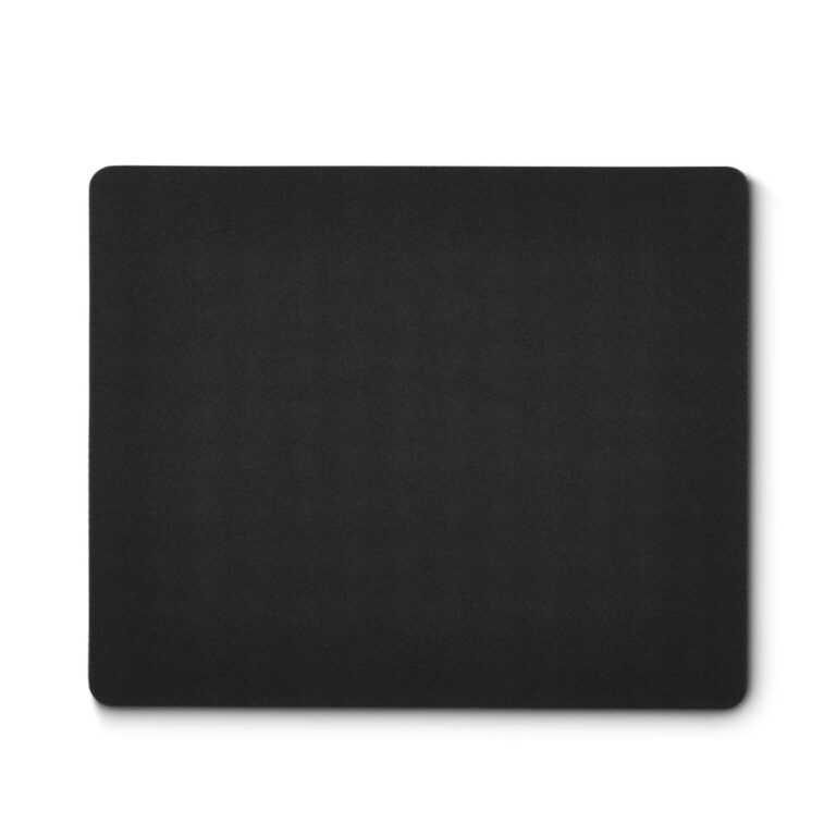 Hama 00126858 Mouse Pad Black Monochromatic Jersey Non-slip base 223 x 183 mm