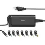 Hama 00200003 Laptop Charger 90W AC Power Adapter for Acer Asus Dell HP Lenovo Samsung Toshiba Black