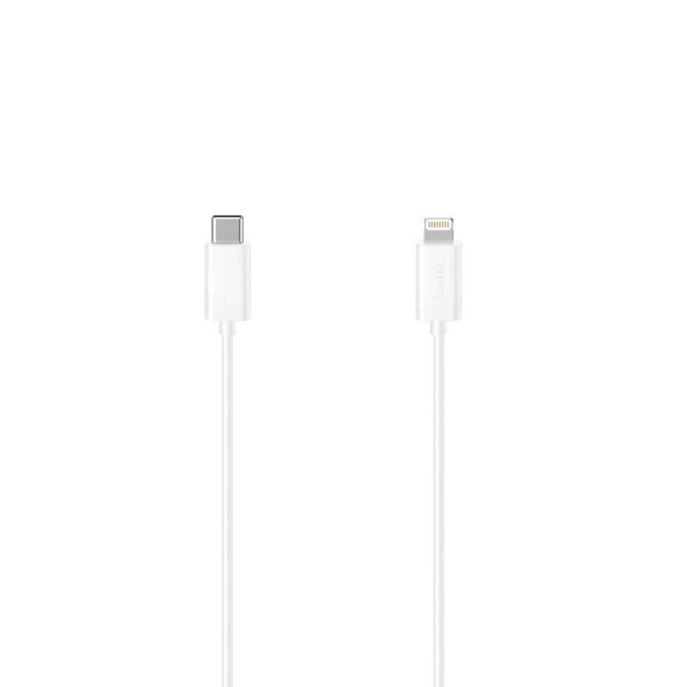 Hama 00200645 USB-C to Lightning Cable 1.5m White 480Mbps 2.4A Hama 00200645 USB-C to Lightning Cable 1.5m White 480Mbps 2.4A