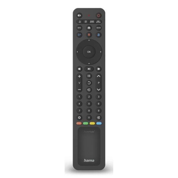 Hama 00221057 Universal IR Wireless Remote Control for AV Receiver, DVD/Blu-ray, TV - Black