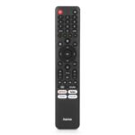 Hama 00221067 Hisense TV Replacement Remote Control with Learning Function - Black