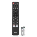 Hama 00221067 Hisense TV Replacement Remote Control with Learning Function - Black