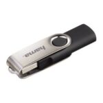 Hama 16GB USB 2.0 Swivel Flash Drive USB Type-A Black Silver