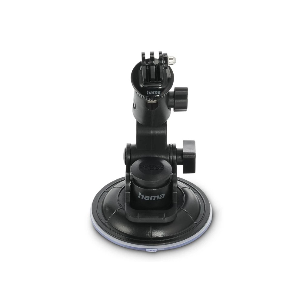 Hama Action Camera Suction Cup Holder for Car Tripod, 3D Ball Head, Black Hama Action Camera Suction Cup Holder for Car Tripod, 3D Ball Head, Black