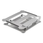 Hama Aluminium Laptop Stand for 10" to 15.6" Notebooks, Silver, Height and Tilt Adjustable