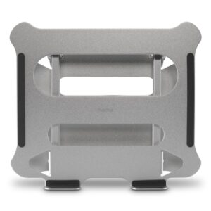 Hama Aluminium Laptop Stand for 10" to 15.6" Notebooks, Silver, Height and Tilt Adjustable