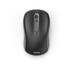 Hama AMW-200 RF Wireless Optical Mouse, 1600 DPI, Ambidextrous, Anthracite/Black