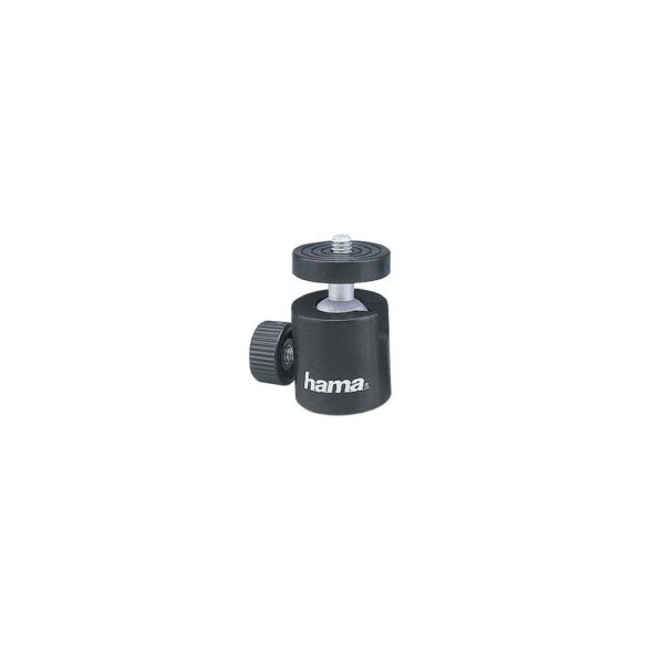 Hama Ball and Socket Head Tripod, 30mm, 1/4" Camera Screw, Black