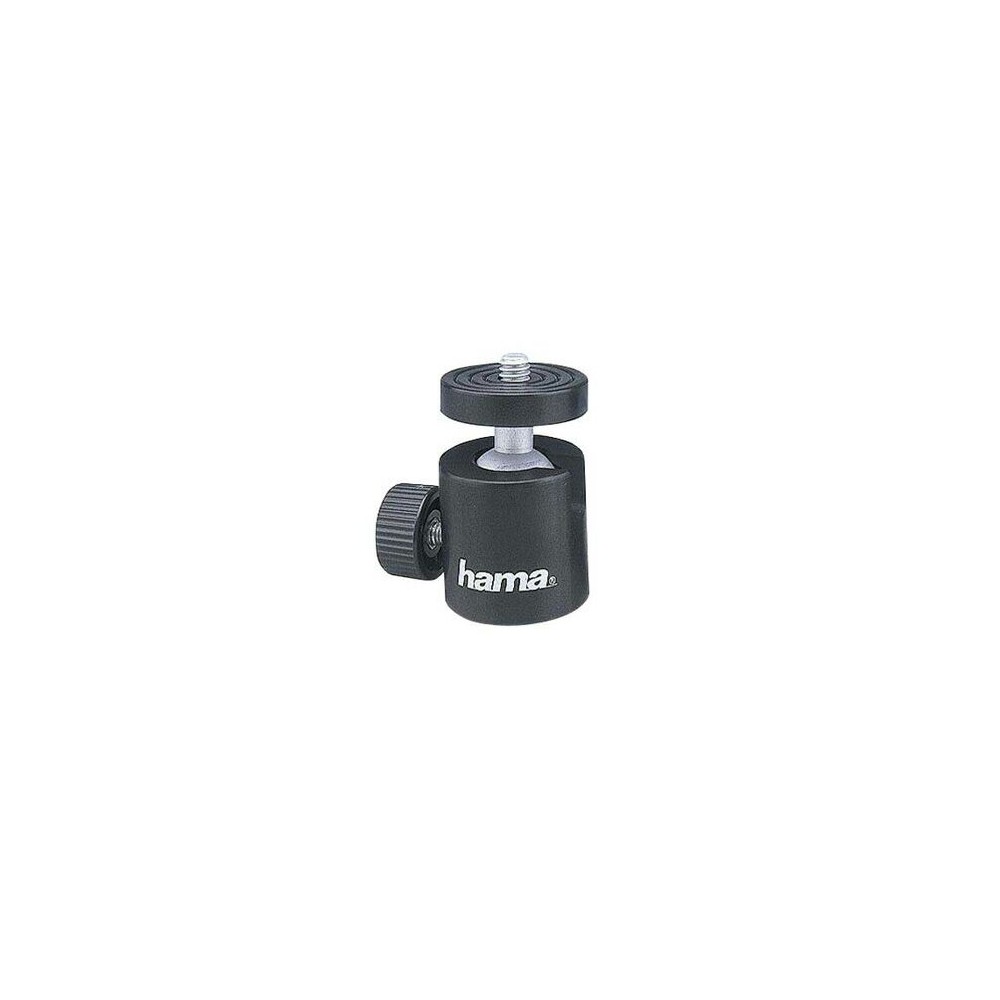 Hama Ball and Socket Head Tripod, 30mm, 1/4" Camera Screw, Black Hama Ball and Socket Head Tripod, 30mm, 1/4" Camera Screw, Black