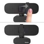 Hama C-400 Full HD Webcam with Microphone, 1080p 30fps, USB 2.0, Black