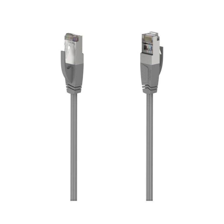 Hama Cat5e F/UTP (FTP) Gigabit Ethernet Cable 5m Grey RJ-45 Male to RJ-45 Male
