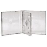 Hama CD Double Jewel Case 2 Discs Transparent Pack of 5