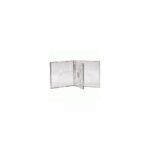 Hama CD Double Jewel Case 2 Discs Transparent Pack of 5