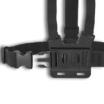 Hama Chest Strap for Action Cameras & Mobile Phones, Adjustable Mount, Ultra-light, Black