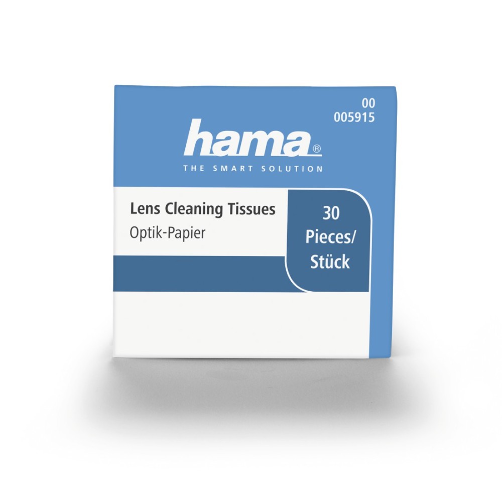 Hama Cleaning Cloth Paper Beige/Cream 5 pc(s) for Optical Equipment, Scratch-Free, 120 x 60 mm