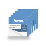 Hama Cleaning Cloth Paper Beige/Cream 5 pc(s) for Optical Equipment, Scratch-Free, 120 x 60 mm