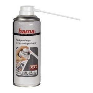 Hama Compressed Gas Cleaner 400ml - for Office & Home Use - Grey