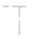 Hama DAB/DAB+/FM Radio Antenna - Coax, F Connectors, 1.75m Cord, White