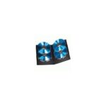 Hama DVD Quad Box for 4 Discs, Pack of 5, Black