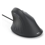 Hama ECM-500R Wired USB Vertical Ergonomic Optical Mouse 1800 DPI Black