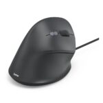 Hama ECM-500R Wired USB Vertical Ergonomic Optical Mouse 1800 DPI Black