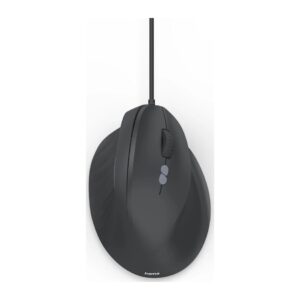 Hama ECM-500R Wired USB Vertical Ergonomic Optical Mouse 1800 DPI Black