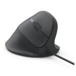 Hama ECM-500R Wired USB Vertical Ergonomic Optical Mouse 1800 DPI Black