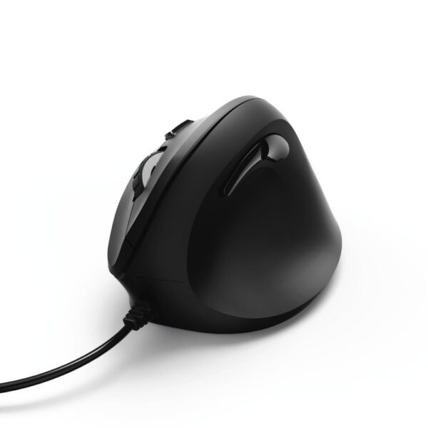 Hama EMC-500 Right-Hand Optical Mouse, 1800 DPI, 6 Buttons, USB Type-A, Black