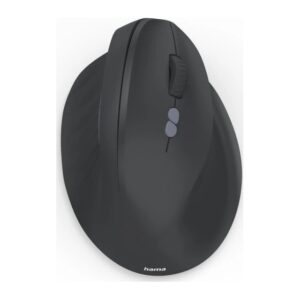 Hama EWM-500R Right-Hand Wireless Optical Mouse, 1800 DPI, 7 Buttons, Black
