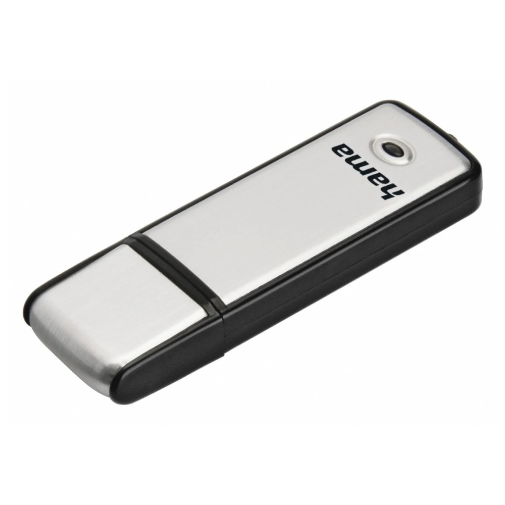 Hama Fancy 128GB USB 2.0 Type-A Flash Drive Black/Silver Hama Fancy 128GB USB 2.0 Type-A Flash Drive Black/Silver