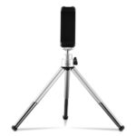 Hama Fancy 2in1 Mini Tripod for Phone & Camera, 16cm, 0.3kg Load, Silver
