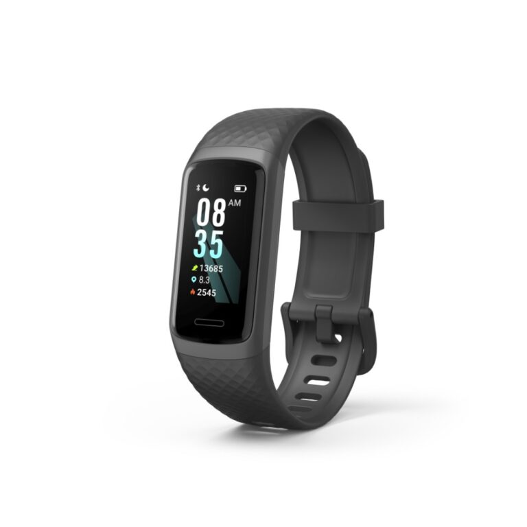 Hama Fit Track 3910 Digital Armband Activity Tracker with Heart Rate & Blood Oxygen Monitor, IP68, Black