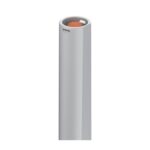 Hama FL120 Silver Hand Flashlight LED, 120lm, 50m Beam, 3 Light Modes, Aluminium, 2x AA Batteries