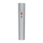 Hama FL350-C Hand Flashlight LED 350lm 100m Beam 4 Modes Aluminium USB Rechargeable Silver