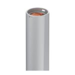 Hama FL350-C Hand Flashlight LED 350lm 100m Beam 4 Modes Aluminium USB Rechargeable Silver
