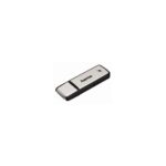 Hama FlashPen Fancy 16GB USB 2.0 Type-A Flash Drive Black/Silver with Key Ring
