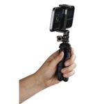 Hama Flex Aluminium Tripod for Smartphone/Action Camera, 7-14cm, Black