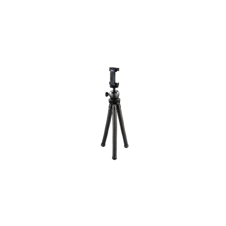 Hama FlexPro Tripod for Smartphone/Action Camera, Black, 16-27cm, 1/4" Mount