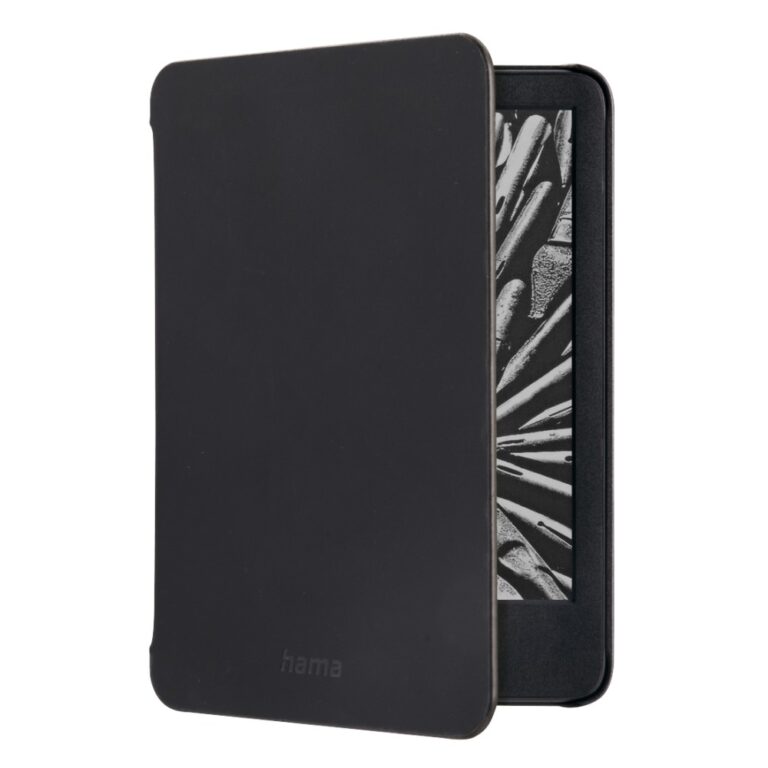 Hama Fold Folio Case for Amazon Kindle 5 (11th Gen. 2022) - Black, Polyurethane