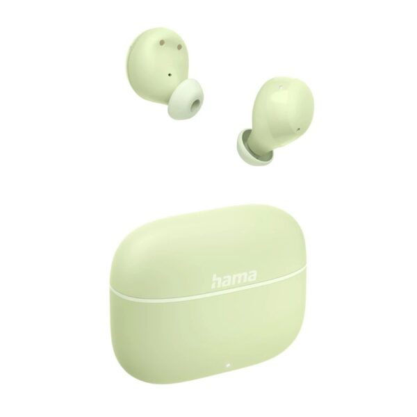 Hama Freedom Buddy II True Wireless In-Ear Bluetooth 5.3 Headset with Microphone - Light Green
