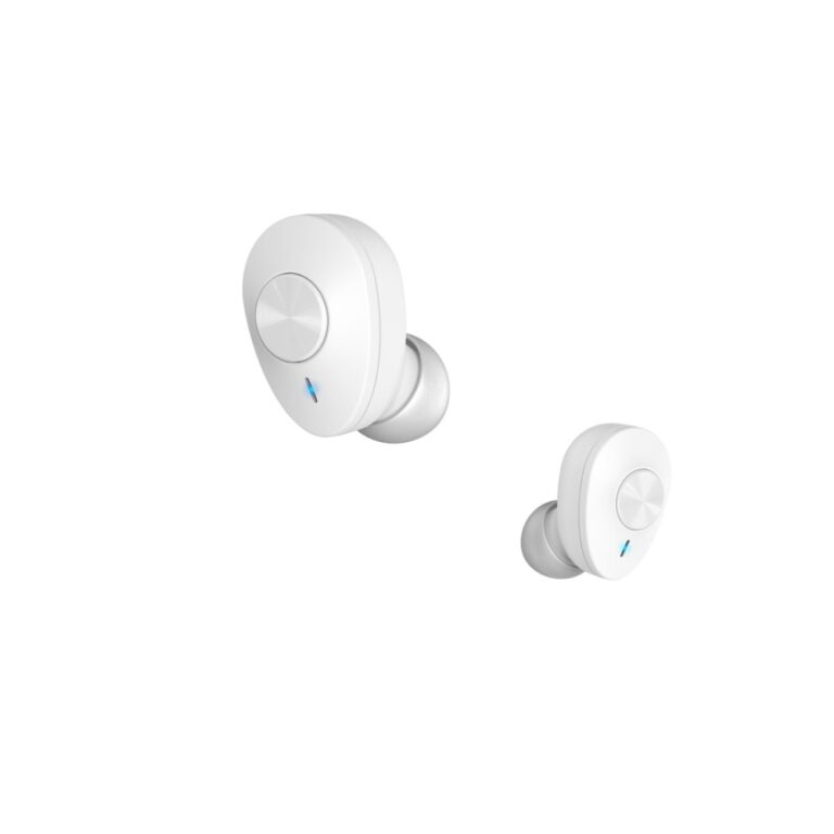 Hama Freedom Buddy True Wireless Bluetooth In-Ear Headset with Microphone, Light Grey / White