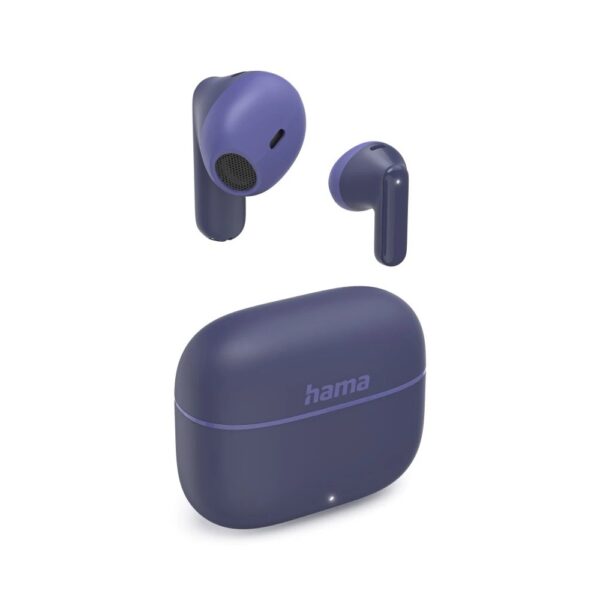 Hama Freedom Light II True Wireless Bluetooth 5.3 In-Ear Earbuds with Built-in Microphone - Blue