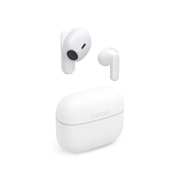 Hama Freedom Light II True Wireless Stereo In-Ear Bluetooth Headset with Built-in Microphone - White
